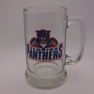 Florida Panthers Glass Mug with Handle